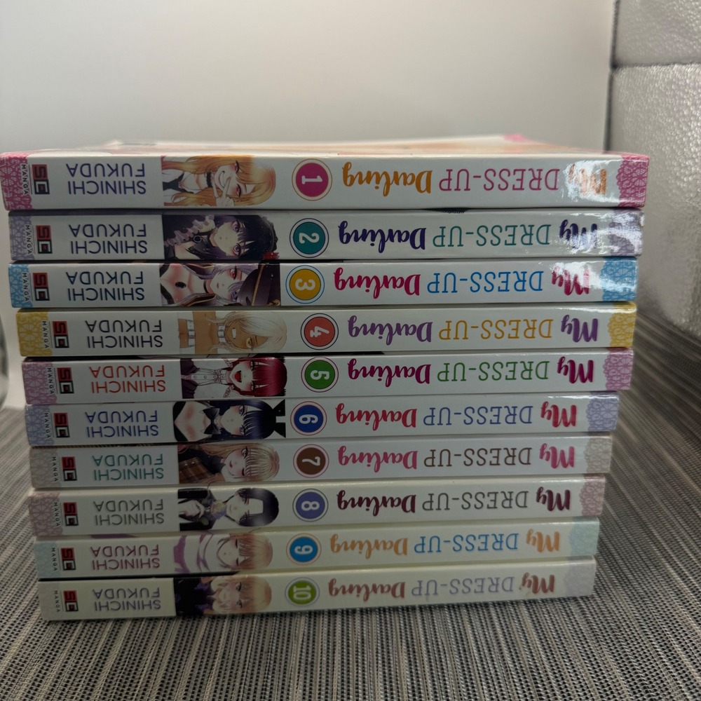My Dress-Up Darling Manga Vol 1-10 Set Shinichi Fukuda English Paperback Series